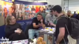 Begegnungen auf der Messe: Wi…