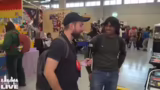 Begegnung mit einem Zuschauer…