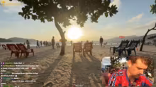 Kurzer Stream von Beach !webtropia