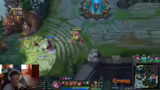 Midlane-Spiel und Zuschauer-I…