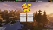 ALL THE MODS 10 Projektstart MC Server:…
