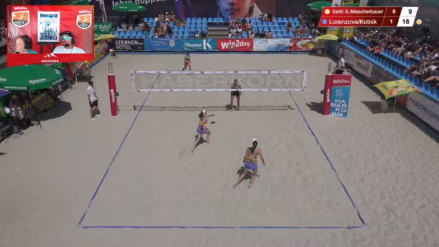 Beachvolleyball-Finale in Wolfurt: Sieg für Leitner und Team