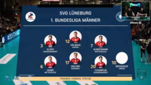 Volleyball Bundesliga! Karlsruhe vs. Lü…