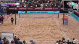 Matchball-Situation und Spiel…