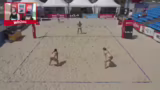 Spielgeschehen und Tribünen-A…