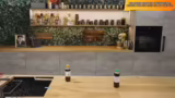 Test von Eiskaffee mit Karame…