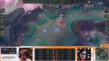 Spielgeschehen und Gold-Lead