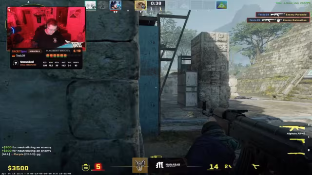 Faceit-Ranking: Intensive Teamkampagne mit marcelovic1994