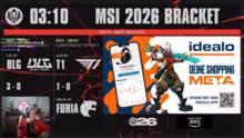 BLG vs LYON -> T1 vs FURIA ! MSI TAG 8