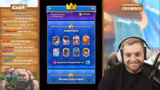 Clash Royale-Session mit Mont…