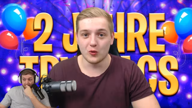 Trymacs feiert 10-jähriges Jubiläum mit neuem Fortnite-Start.