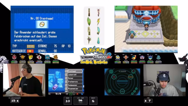 Pokémon-Nuzlocke-Finale mit @vinc: Liga, Team-Analyse und 99-0-Duell