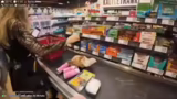 Einkauf bei Rewe: Brötchen, B…