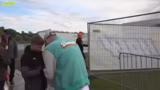 Interaktion mit Fans und Runn…