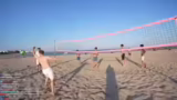 Volleyballspiel, Sandprobleme…
