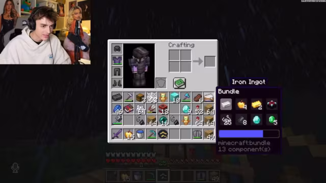 Item-Upgrade-Mod in Minecraft: Gambling und PvP-Kampf