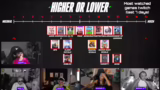 Neues Spiel: Higher or Lower…
