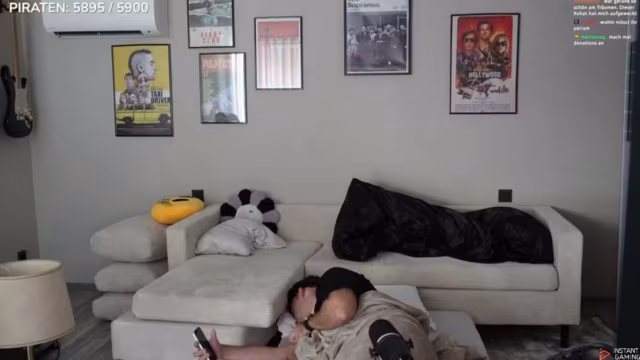 Sleepover stream mit Coach ! nt