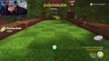 Golf-Werbung, verrückter Golf…