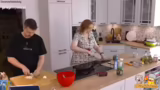 Würzen und Backen des Blumenk…