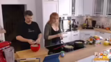 Vorbereitung der Tofu-Brezel-…