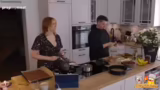 Rhabarbervorbereitung und Pud…