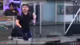 Reaktion auf Video und Runnin…